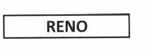 Trademark RENO