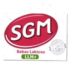 Trademark SGM LLM+ Bebas Laktosa Pronutrisi