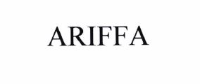 Trademark ARIFFA