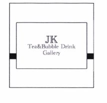 Trademark JK TEA & BUBBLE DRINK GALLERY + LOGO