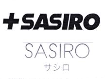 Trademark +SASIRO + KARAKTER HURUF NON LATIN + LOGO