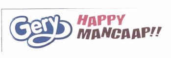 Trademark GERY HAPPY MANCAAP!!