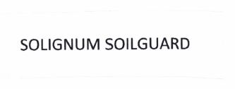 Trademark SOLIGNUM SOILGUARD