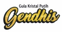 Trademark GENDHIS -GULA KRISTALPUTIH + LOGO