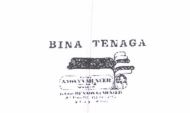 Trademark BINA TENAGA + LOGO