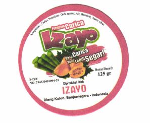 Trademark IZAYO