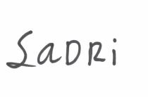 Trademark SADRI