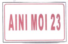 Trademark AINI MOI 23