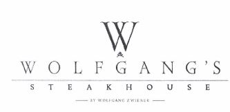 Trademark WOLFGANG'S STEAKHOUSE BY WOLFGANG ZWIENER + LOGO