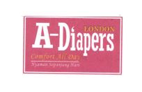 Trademark A-DIAPERS COMFORT ALL DAYS NYAMAN SEPANJANG HARI + LOGO