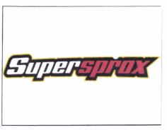 Trademark SUPERSPROX + LOGO