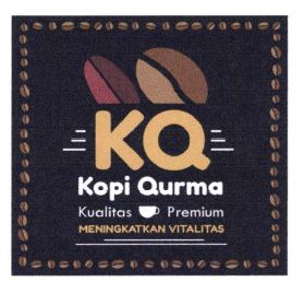 Trademark KQ KOPI QURMA KUALITAS PREMIUM MENINGKATKAN VITALITAS + LUKISAN/LOGO