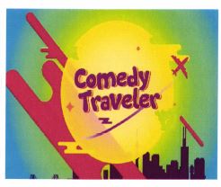 Trademark COMEDY TRAVELER + LOGO