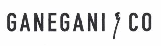 Trademark GANEGANI AND CO + LOGO