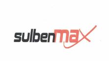 Trademark SULBENMAX + LOGO