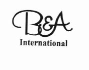 Trademark BEA INTERNATIONAL + LOGO