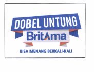 Trademark DOBEL UNTUNG BRITAMA + LOGO