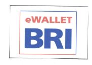 Trademark EWALLET BRI + LOGO