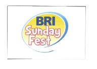 Trademark BRI SUNDAY FEST + LOGO