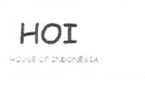 Trademark HOI HOUSE OF INDONESIA + LOGO