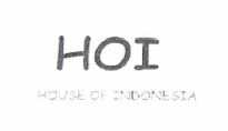 Trademark HOI HOUSE OF INDONESIA + LOGO