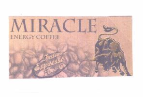 Trademark MIRACLE ENERGY COFFEE + LUKISAN