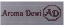 Trademark AROMA DEWI AD + LOGO