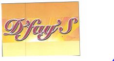 Trademark D'FAYS + LOGO