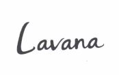 Trademark LAVANA + LOGO