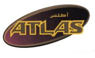 Trademark ATLAS + KARAKTER HURUF NON LATIN + LOGO