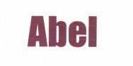 Trademark ABEL + LOGO