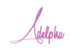 Trademark ADELPHA + LOGO