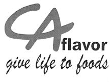 Trademark CA FLAVOR GIVE LIFE TO FOODS + LOGO