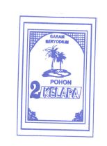 Trademark POHON 2 KELAPA + LUKISAN