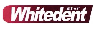 Trademark WHITEDENT STAR + LOGO