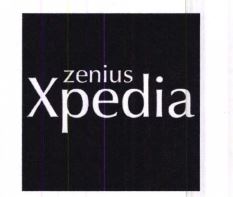 Trademark ZENIUS XPEDIA + LOGO