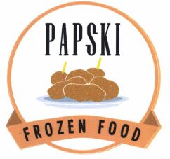 Trademark PAPSKI FROZEN FOOD + LOGO