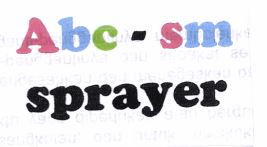 Trademark ABC-SM SPRAYER + LOGO