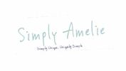 Trademark SIMPLY AMELIE SIMPLY UNIQUE, UNIQUELY SIMPLE + LOGO