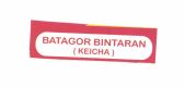 Trademark BATAGOR BINTARAN (KEICHA)