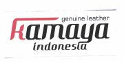 Trademark KAMAYA GENUINE LEATHER INDONESIA + LOGO