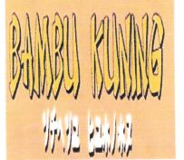 Trademark BAMBU KUNING + KARAKTER HURUF NON LATIN + LOGO