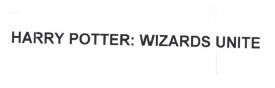 Trademark HARRY POTTER: WIZARDS UNITE