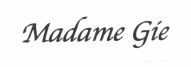 Trademark MADAME GIE + LOGO