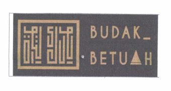 Trademark BUDAK BETUAH + LOGO