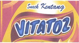 Trademark SNACK KENTANG VITATOZ + LOGO