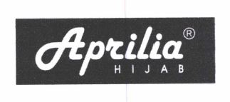 Trademark APRILIA HIJAB + LOGO