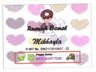 Trademark RUMAH DONAT MIKAYLA + LOGO