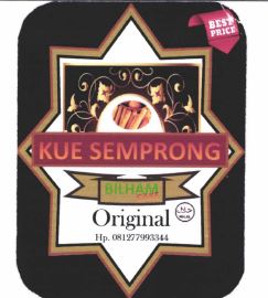 Trademark KUE SEMPRONG BILHAM CAKE ORIGINAL + LUKISAN