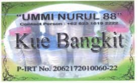 Trademark UMMI NURUL 88 KUE BANGKIT